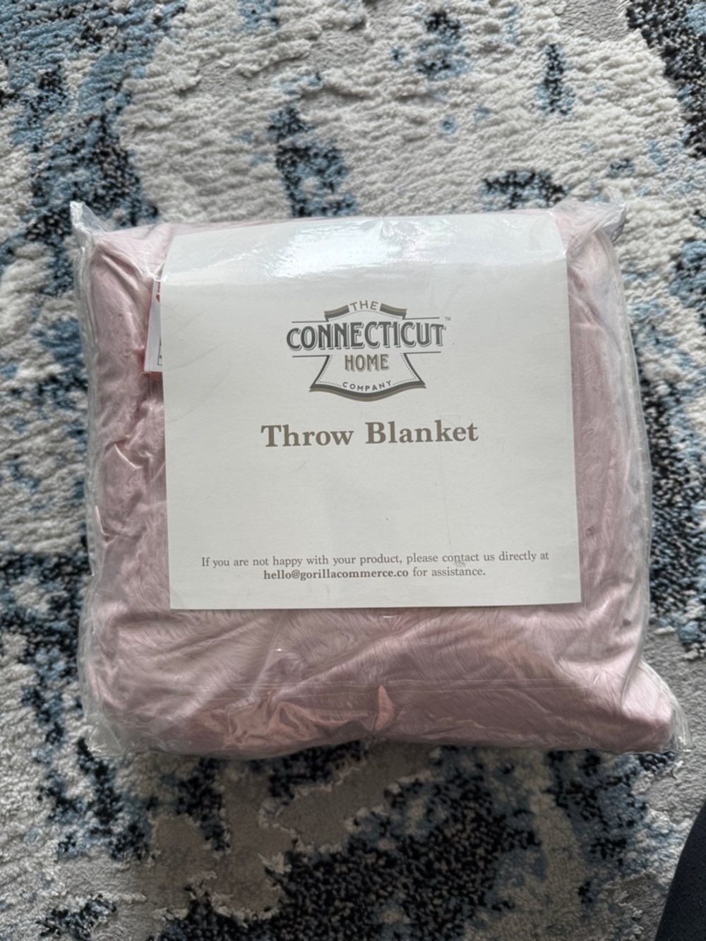 Pink Throw Blanket